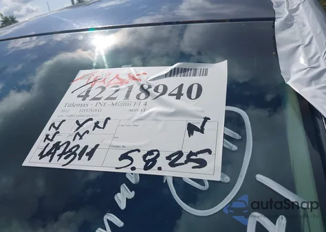 2012 Hyundai Sonata Se 2.0T z USA, uszkodzony, nr VIN 5NPEC4AB4CH476571